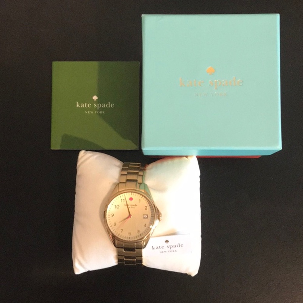 Kate Spade Gold Watch - Picture 2 of 6